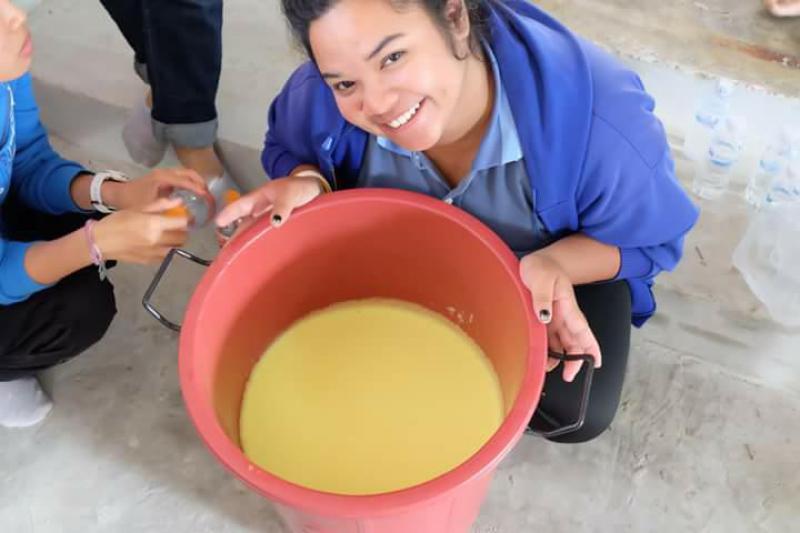 3. กิจกรรมการส่งเสริมความรู้การแปรรูปมะนาว วันที่ 27 กุมภาพันธ์ 2561 ณ บ้านคลองเรือ ตำบลเทพนคร อำเภอเมือง จังหวัดกำแพงเพชร